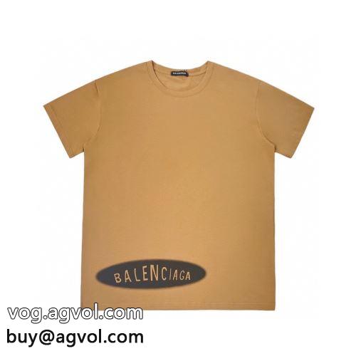 バレンシアガコピー 2色可選  もっとも高い人気を誇る 2022  モデル大絶賛? BALENCIAGAコピー  半袖Tシャツ