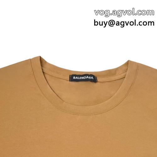 バレンシアガコピー 2色可選  もっとも高い人気を誇る 2022  モデル大絶賛? BALENCIAGAコピー  半袖Tシャツ
