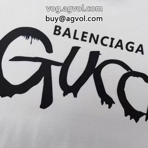 2022 BALENCIAGAコピー バリエーションに富む 2色可選  バレンシアガコピー 半袖Tシャツ ずっと人気?