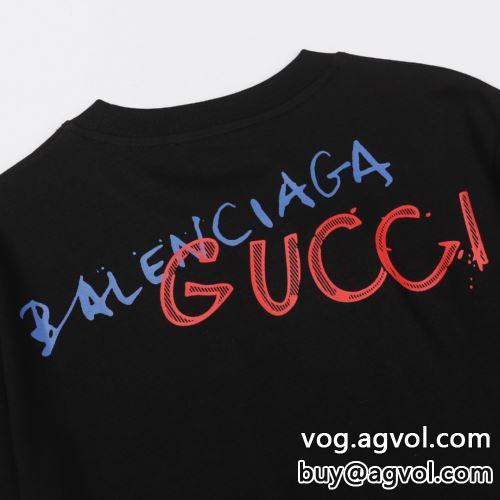 気軽にカジュアルに使える バレンシアガコピー 2色可選  BALENCIAGAコピー 芸能人に愛用者続出 2022 半袖Tシャツ