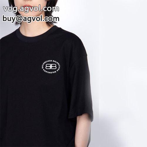 着回し度抜群 バレンシアガコピー BALENCIAGAコピー 2022 半袖Tシャツ 高評価の人気品