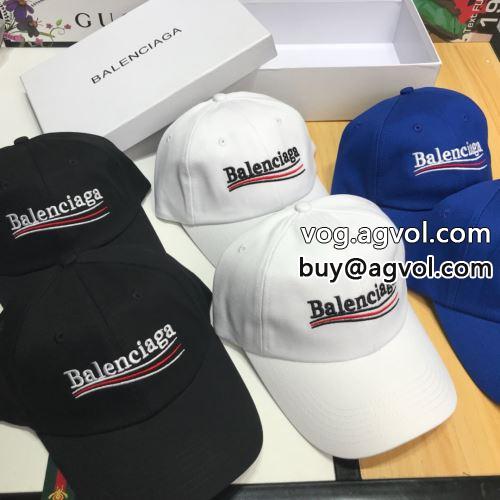 上質 BALENCIAGAコピー 2022 紫外線防止 3色可選 バレンシアガコピー プレミアム つば付き  キャップ