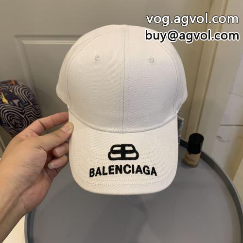 売れ筋 派手 2022 限量販売 3色可選 バレンシアガコピー つば付き キャップ BALENCIAGAコピー