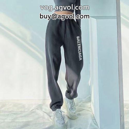 使い回し最高 スエットパンツ BALENCIAGAコピー ウルトラストレッチ バレンシアガコピー 高級感ある 2022