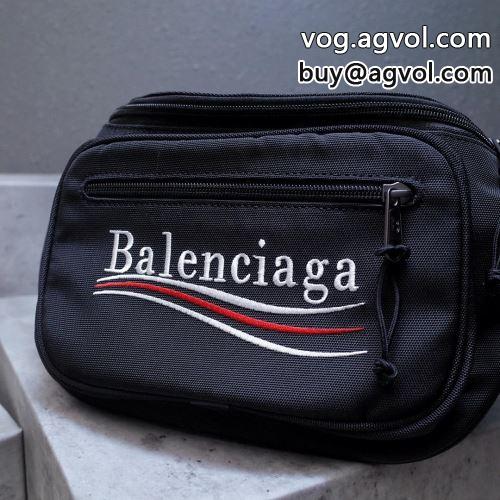 2色可選  セレブ愛用の超人気商品 ウエストポーチ 2022 もっとも高い人気を誇る  BALENCIAGAコピー バレンシアガコピー