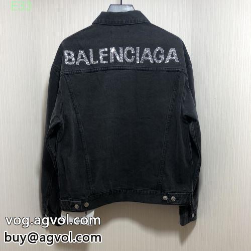 確定となる上品 バレンシアガコピー 2色可選 軽量ジャケット 2022 トップス デニムジャケット BALENCIAGAコピー