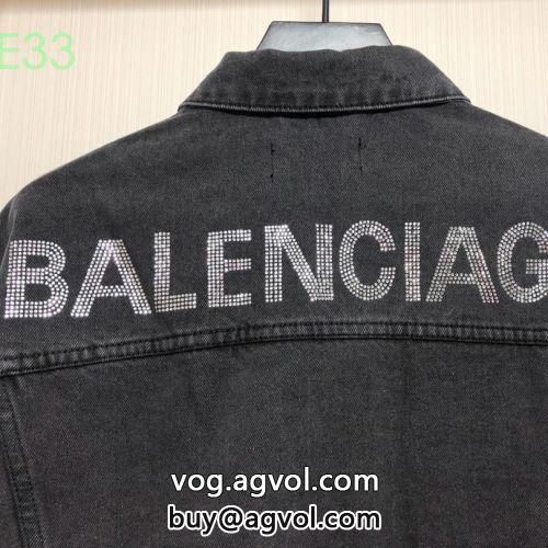 確定となる上品 バレンシアガコピー 2色可選 軽量ジャケット 2022 トップス デニムジャケット BALENCIAGAコピー