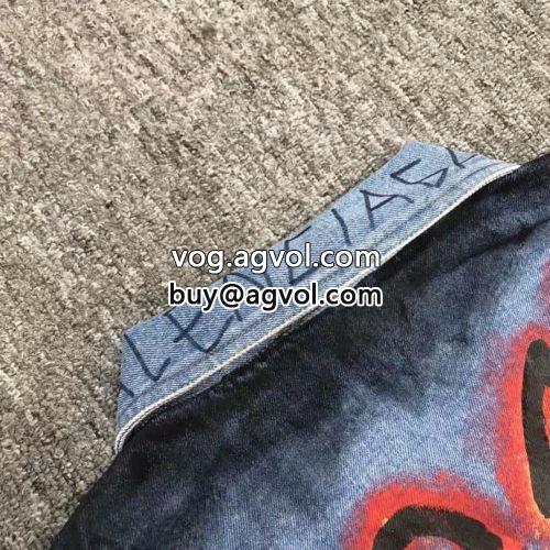 デニムジャケット 上質 バレンシアガコピー トップス ゆったりとしたサイズ感 2022 BALENCIAGAコピー