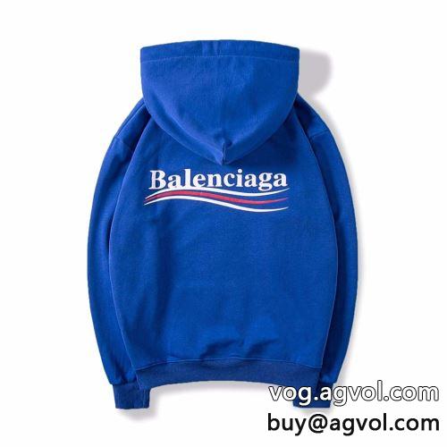 バレンシアガコピー 定番無地 ビンテージ感ある 3色可選 トップス 2022 BALENCIAGAコピー パーカー