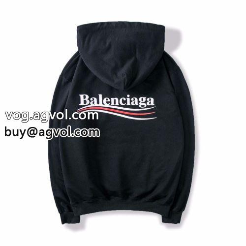 バレンシアガコピー 定番無地 ビンテージ感ある 3色可選 トップス 2022 BALENCIAGAコピー パーカー