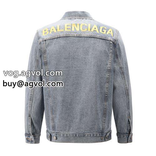 デニムジャケット BALENCIAGAコピー 今話題の最新作 2022 バレンシアガコピー 3色可選 洗練を十分に演出する トップス