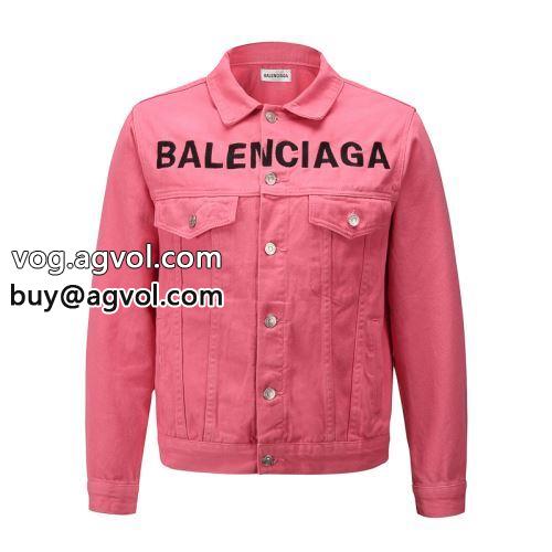 BALENCIAGAコピー ランキング1位 バレンシアガコピー 適度な厚み 多色可選 英字 トップス 2022  デニムジャケット