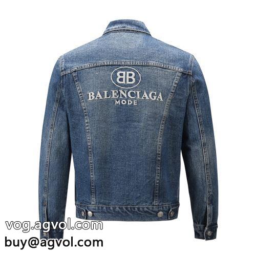 バレンシアガコピー 実用性に溢れるアイテム トップス 2022 デニムジャケット BALENCIAGAコピー ちょうどいい丈感