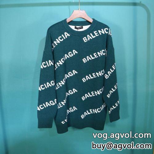 多色可選 プルオーバー トップス おしゃれに絶大な人気の 2022 ちょうどいい丈感 BALENCIAGAコピー バレンシアガコピー