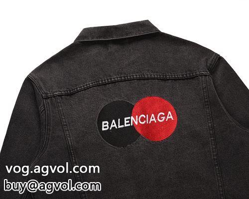 バレンシアガコピー シックスタイルに活躍 2022 適度な厚み BALENCIAGAコピー トップス デニムジャケット