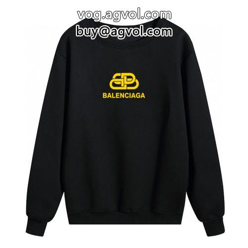 2色可選 大人気アイテム トップス プルオーバーパーカー 風合いの出る BALENCIAGAコピー バレンシアガコピー 2022