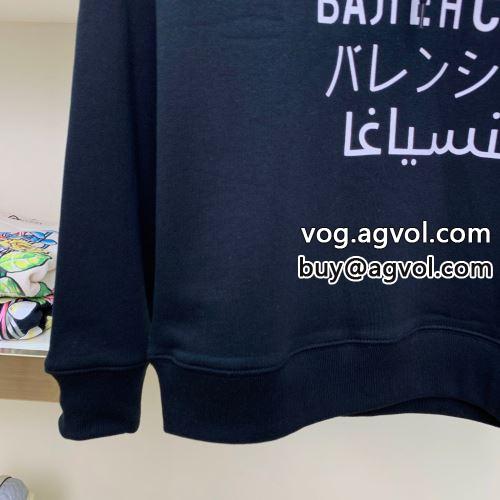 楽に着用出来る パーカー 選べる極上 トップス  BALENCIAGAコピー 2022 バレンシアガコピー 2色可選