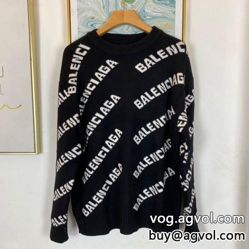  お洒落に魅せる バレンシアガコピー 厚手 BALENCIAGAコピー  2022 多色可選 トップス プルオーバー 