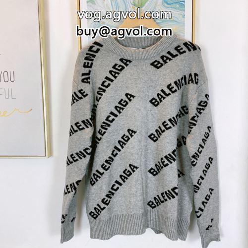 お洒落に魅せる バレンシアガコピー 厚手 BALENCIAGAコピー  2022 多色可選 トップス プルオーバー
