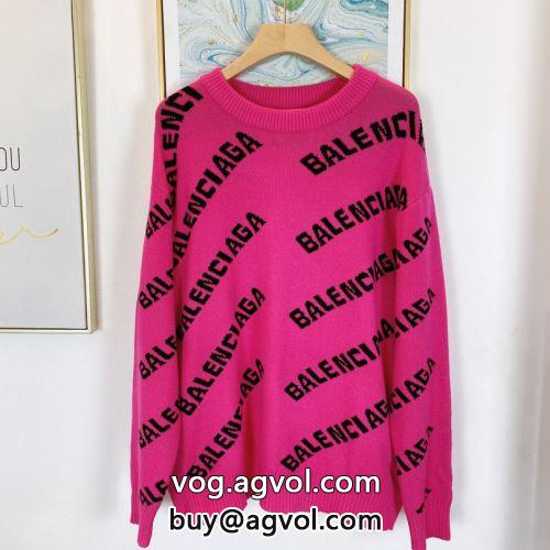 お洒落に魅せる バレンシアガコピー 厚手 BALENCIAGAコピー  2022 多色可選 トップス プルオーバー