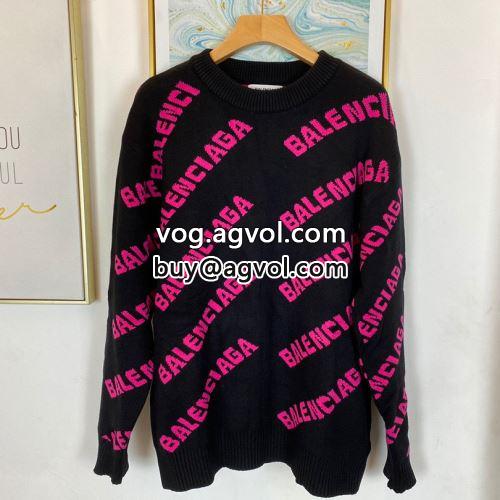 お洒落に魅せる バレンシアガコピー 厚手 BALENCIAGAコピー  2022 多色可選 トップス プルオーバー