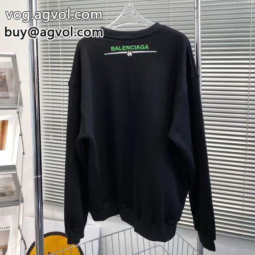 バレンシアガコピー 秋着用 プルオーバー トップス 優美なお出かけスタイル 2022 BALENCIAGAコピー