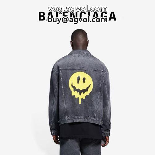  BALENCIAGAコピー 存在感のある バレンシアガコピー 風合いの出る トップス デニムジャケット 2022  
