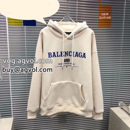  ゆったりとしたサイズ感 ファッション 人気 2022 トップス BALENCIAGAコピー バレンシアガコピー パーカー    