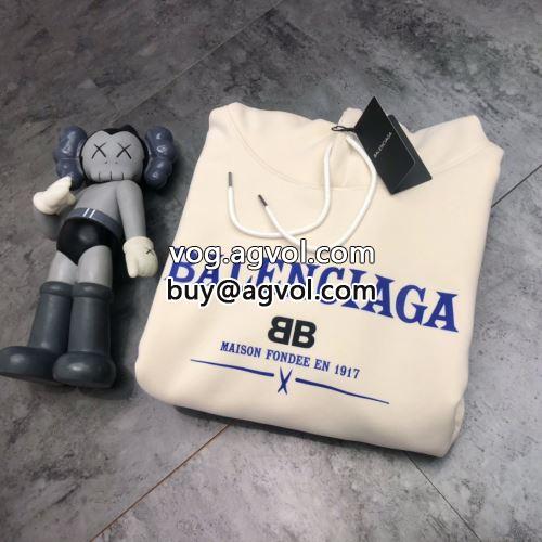 ゆったりとしたサイズ感 ファッション 人気 2022 トップス BALENCIAGAコピー バレンシアガコピー パーカー