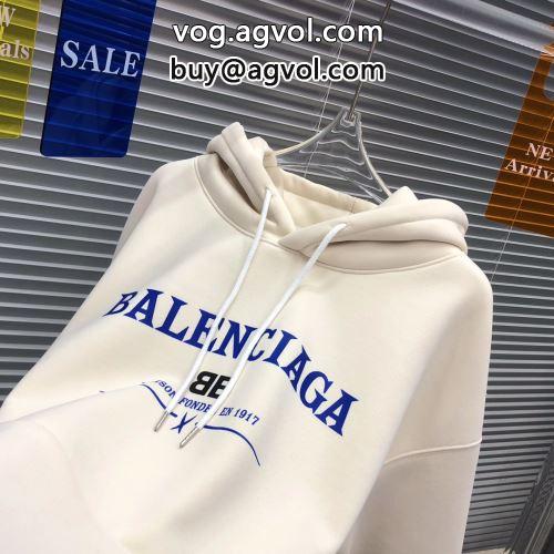 ゆったりとしたサイズ感 ファッション 人気 2022 トップス BALENCIAGAコピー バレンシアガコピー パーカー