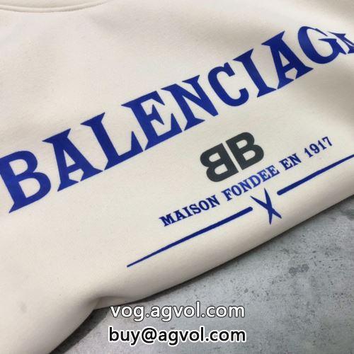 ゆったりとしたサイズ感 ファッション 人気 2022 トップス BALENCIAGAコピー バレンシアガコピー パーカー