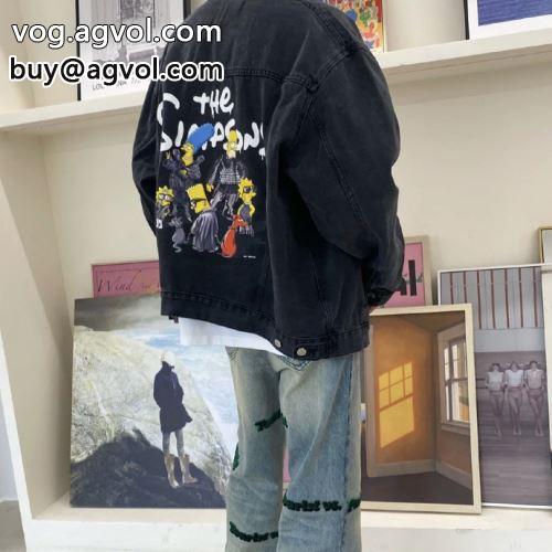 バレンシアガコピー 人気 ランキング 活用できるアイテム トップス 2022 BALENCIAGAコピー  デニムジャケット
