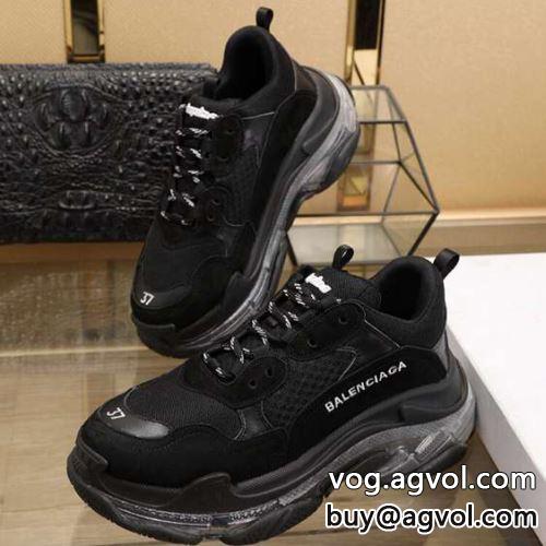バレンシアガコピー スニーカー 2022 セレブ風 BALENCIAGAコピー 底にラバーが貼ってある