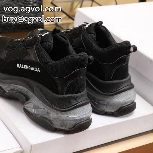 バレンシアガコピー スニーカー 2022 セレブ風 BALENCIAGAコピー 底にラバーが貼ってある