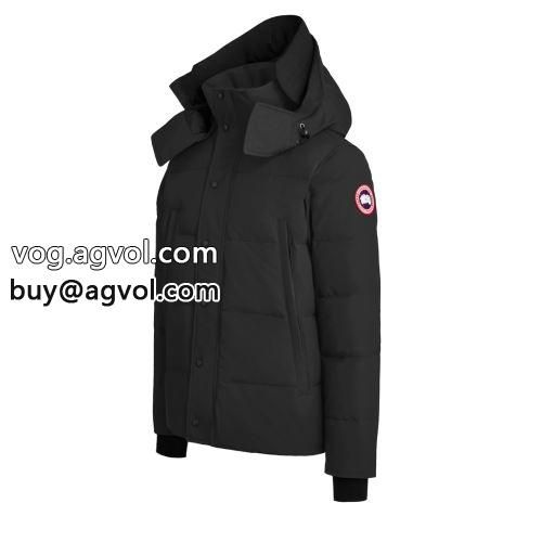 入手困難！ ダウンジャケット Canada Gooseコピー  WYNDHAM PARKA WITH HOOD TRIM 2022 カナダグース