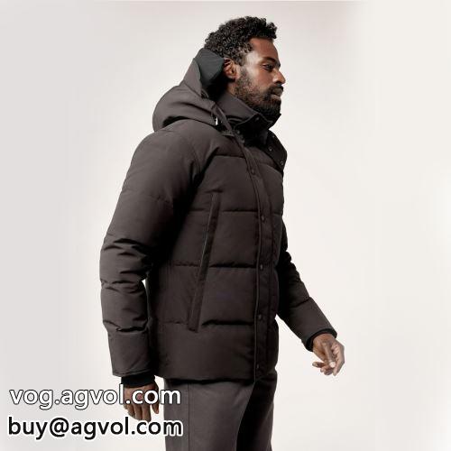 入手困難！ ダウンジャケット Canada Gooseコピー  WYNDHAM PARKA WITH HOOD TRIM 2022 カナダグース