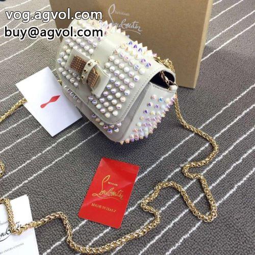 光沢感 2022 コスパ最高のプライス  クリスチャンルブタンコピー ショルダーバッグ Christian Louboutinコピー