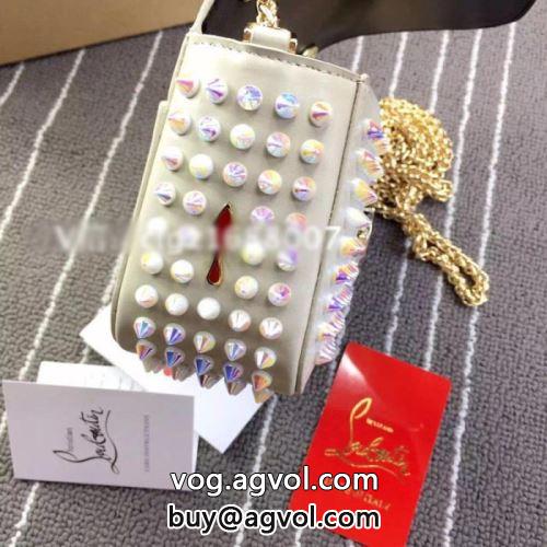 光沢感 2022 コスパ最高のプライス  クリスチャンルブタンコピー ショルダーバッグ Christian Louboutinコピー