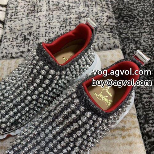 Christian Louboutinコピー 2022 強力撥水加工 カジュアルシューズ 愛らしさ抜群！ シューズ クリスチャンルブタンコピー