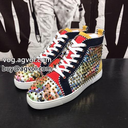 Christian Louboutinコピー シューズ 2022  クリスチャンルブタンコピー カジュアルシューズ 海外セレブ定番愛用