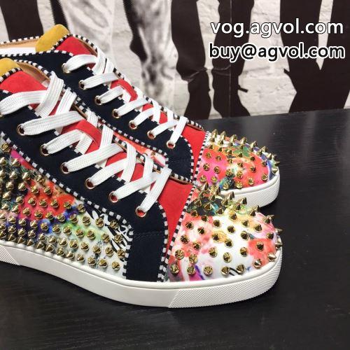 Christian Louboutinコピー シューズ 2022  クリスチャンルブタンコピー カジュアルシューズ 海外セレブ定番愛用