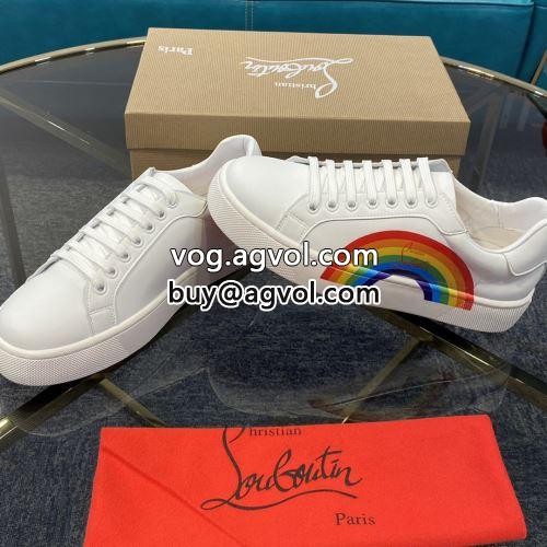 クリスチャンルブタンコピー ナチュラルな素材感 2022 Christian Louboutinコピー カジュアルシューズ シューズ 上質