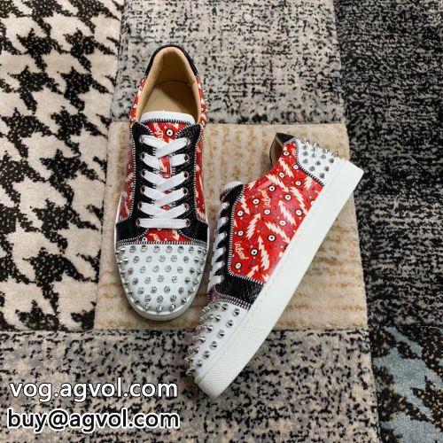 お買い得品 クリスチャンルブタンコピー カジュアルシューズ シューズ コーデ 知的なムードを演出 2022 Christian Louboutinコピー