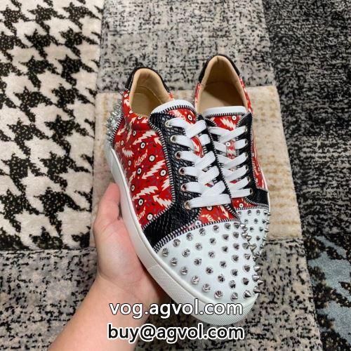 お買い得品 クリスチャンルブタンコピー カジュアルシューズ シューズ コーデ 知的なムードを演出 2022 Christian Louboutinコピー