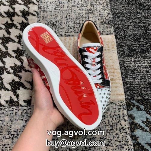お買い得品 クリスチャンルブタンコピー カジュアルシューズ シューズ コーデ 知的なムードを演出 2022 Christian Louboutinコピー