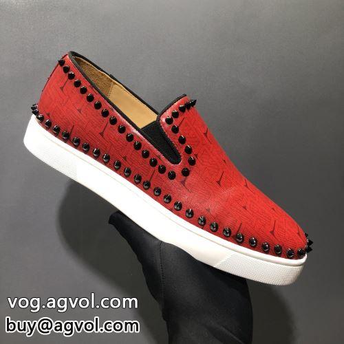 足馴染みのいい クリスチャンルブタンコピー  2022 Christian Louboutinコピー  今からの季節にピッタリ！シューズ カジュアルシューズ