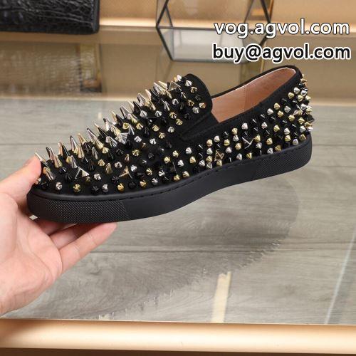 着脱の簡単なスリップオンタイプ 大絶賛！ シューズ カジュアルシューズ クリスチャンルブタンコピー  Christian Louboutinコピー 2022