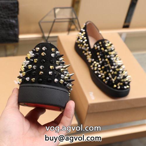 着脱の簡単なスリップオンタイプ 大絶賛！ シューズ カジュアルシューズ クリスチャンルブタンコピー  Christian Louboutinコピー 2022