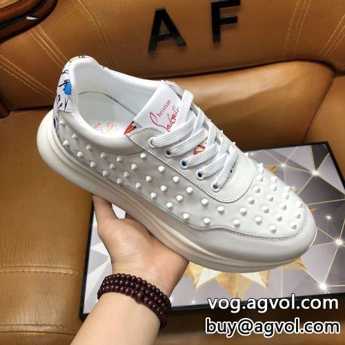 シューズ カジュアルシューズ 2色可選  Christian Louboutinコピー 主役になる存在感 2022 着用 クリスチャンルブタンコピー