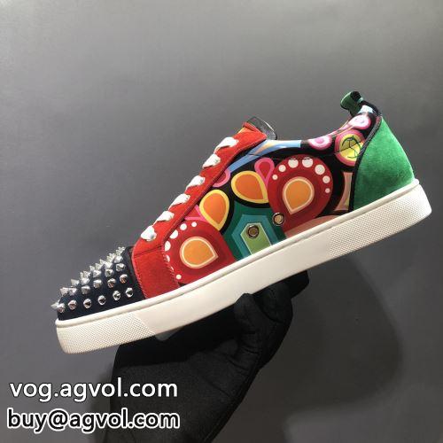 個性的なデザイン シューズ カジュアルシューズ クリスチャンルブタンコピー 2022  Christian Louboutinコピー 柔軟